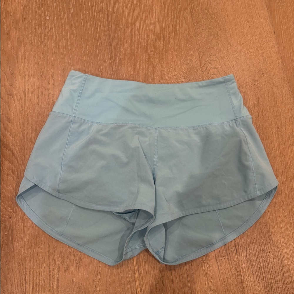 Lululemon Athletica Sky Blue Athletic Shorts